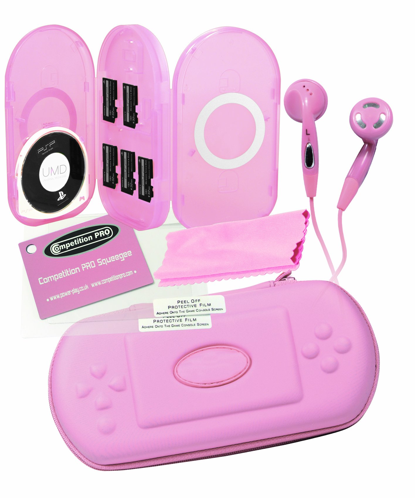 Competition Pro Essentials Pack - Pink (PSP) : Amazon.co.uk: PC